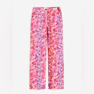 NWT - H&M Floral Trouser